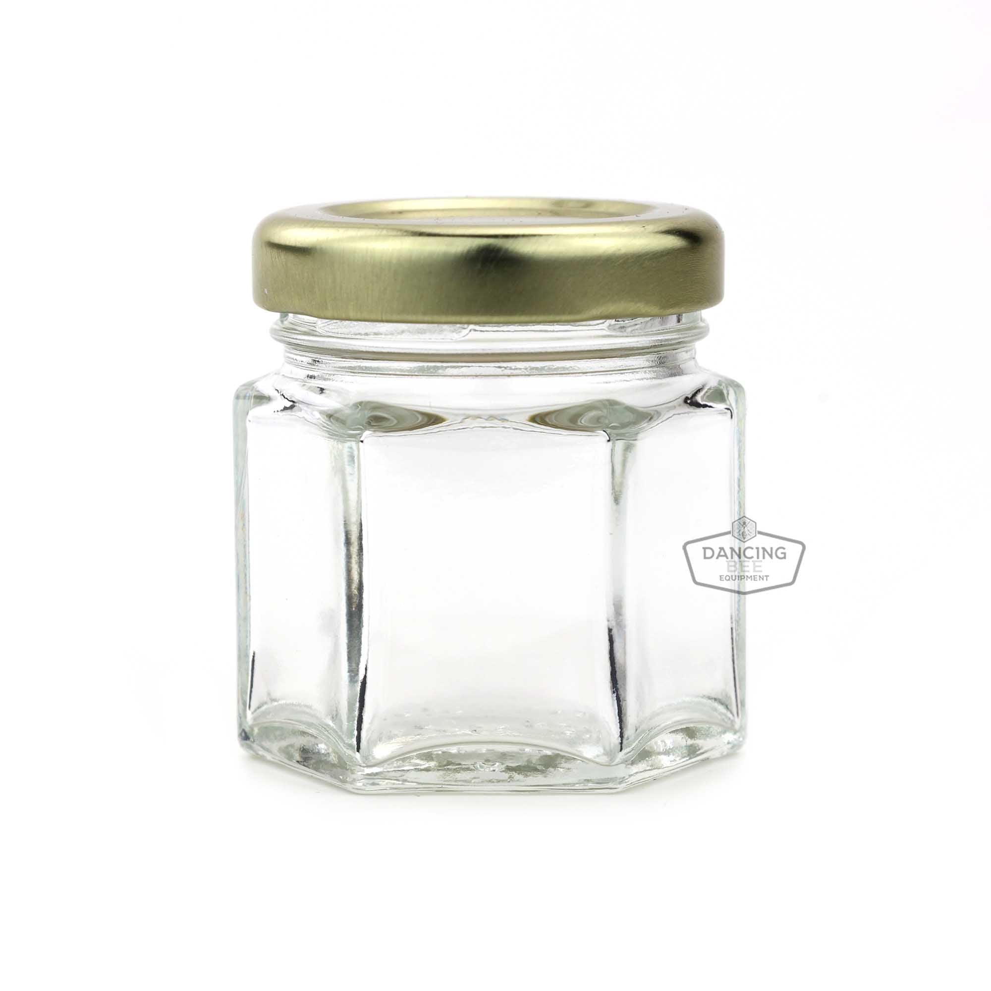 Glass Hexagon Jar | 45 ml – The Hive Butler