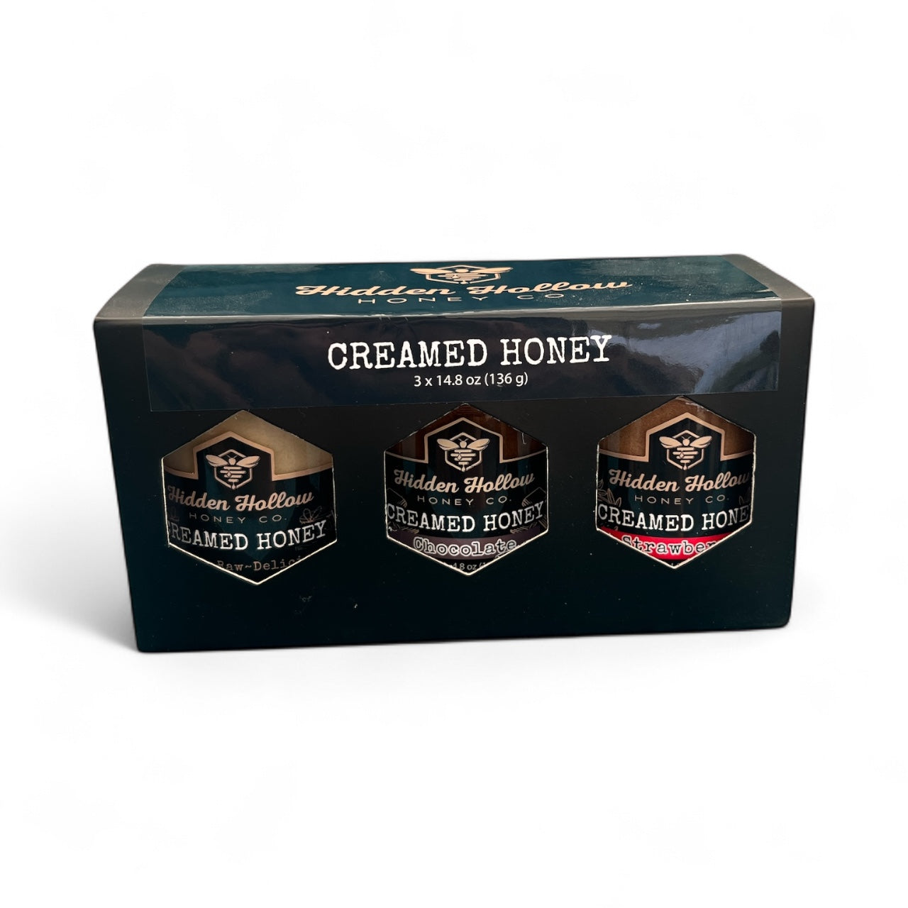 Honey Butler Cream Honey Trio Sample Pack – The Hive Butler