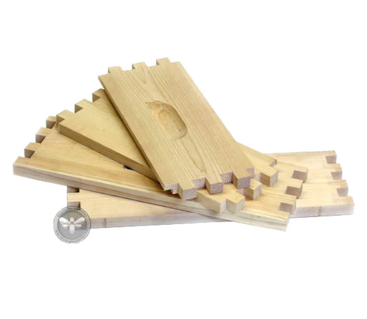 Unassembled 10-frame Medium Box 3/4" - Select Grade