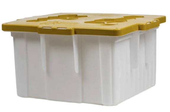 Hive Butler Tote With Solid Lid